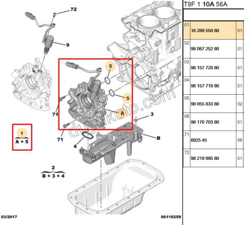 POMPA YAG 1.5HDİ Euro6