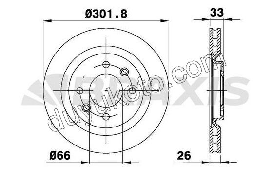 Ön Fren Diski Takım 1.6THP 156HP