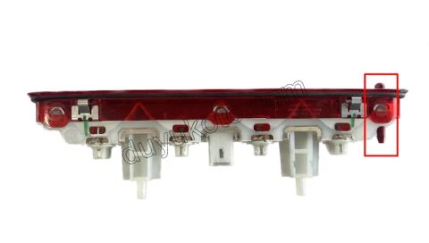 Citroen C3 İlave 3. Fren / Stop Lambası B618 FISKIYE+