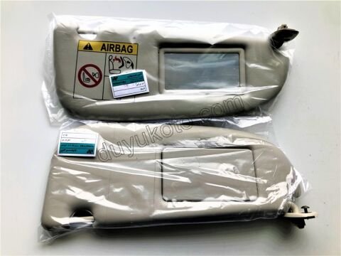 Peugeot 206 Güneşlik Takım GREY