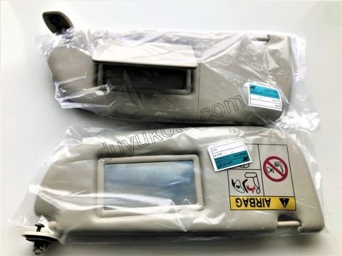 Peugeot 206 Güneşlik Takım GREY