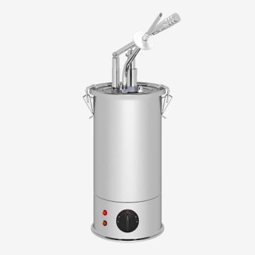 Benmari Isıtmalı Sos Pompası, Açılı Enjekte Dolum İğneli, Paslanmaz Çelik Hazne, 3 L