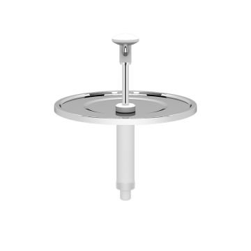 Basmalı Sos Pompa Ünitesi, 9-10 L Kovalar İle Uyumlu (Ø265mm) * Desenli Kapak