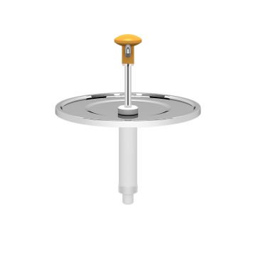 Basmalı Sos Pompa Ünitesi, 9-10 L Kovalar İle Uyumlu (Ø265mm) * Desenli Kapak