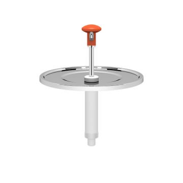 Basmalı Sos Pompa Ünitesi, 9-10 L Kovalar İle Uyumlu (Ø265mm) * Desenli Kapak