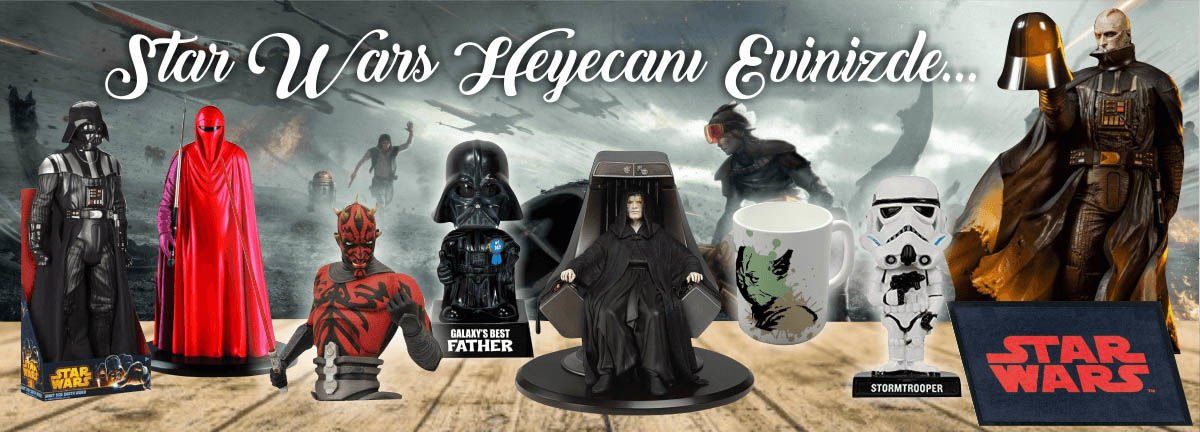 Star Wars Tutkunlarına Özel Hediye ve Figürler