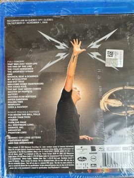 BLU RAY - METALLICA - QUEBEC MAGNETIC