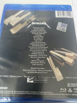 BLU RAY - METALLICA - QUEBEC MAGNETIC