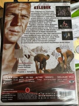 PAPILLON - KELEBEK - DVD