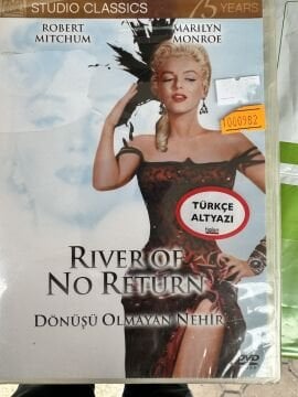 MARILYN MONROE - RIVER OF NO RETURN - DÖNÜŞÜ OLMAYAN NEHİR - DVD