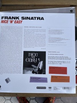 FRANK SINATRA-NICE N EASY-180GR-LP