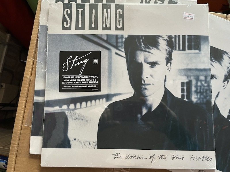 STING - THE DREAM OF THE BLUE TURTLES - 180GR - LP