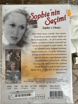 SOPHIE'S CHOICE - SOPHIE'NİN SEÇİMİ - DVD