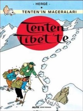 TENTEN TİBET'TE Çizgi Roman