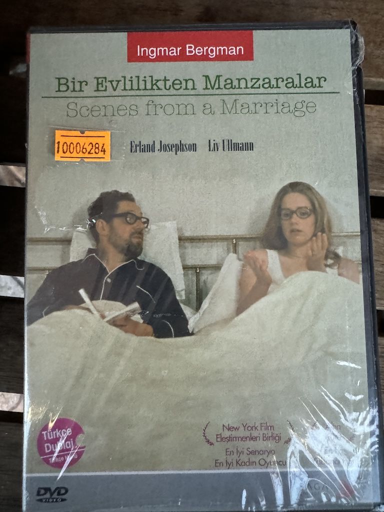 SCENES FROM A MARRIAGE - BİR EVLİLİKTEN MANZARALAR - DVD