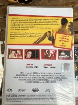 ALMODOVAR - TIE ME UP TIE ME DOWN - BAĞLA BENİ - DVD