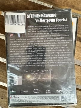 STEPHEN HAWKING - THEORY OF EVERYTHING - HER ŞEYİN TEORİSİ - DVD