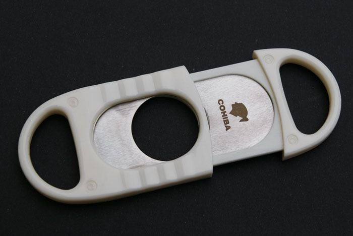 Cohiba Cutter - Puro Kesici - Plastik (Beyaz)