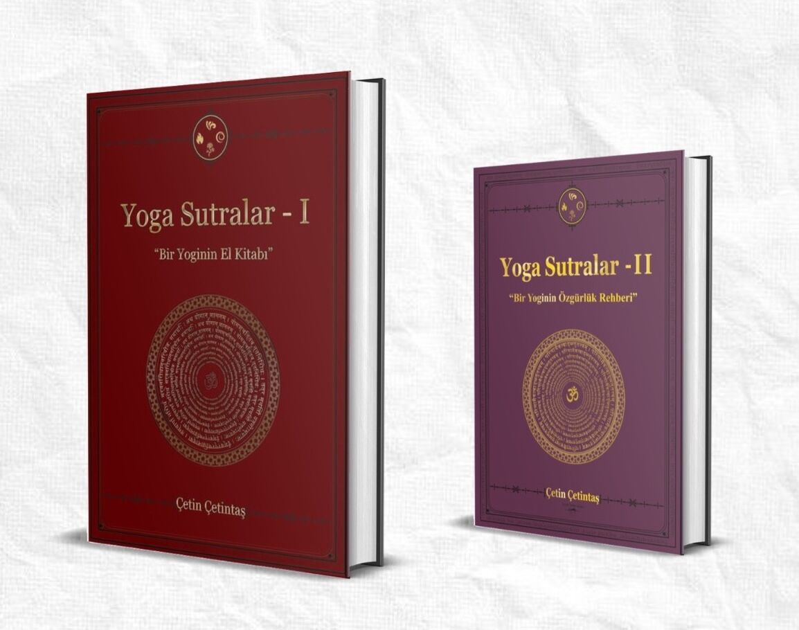 ÇETİN ÇETİNTAŞ - YOGA SUTRALAR 1 -2 - CİLTLİ - 2 KİTAP SET