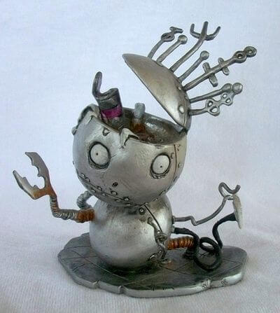 Tim Burton - Tragic Toys - Robot Boy Karakteri