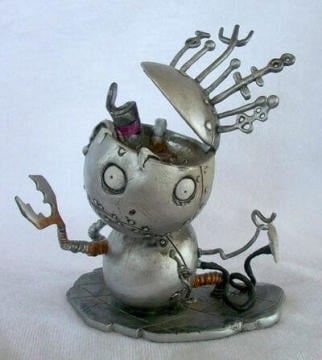 Tim Burton - Tragic Toys - Robot Boy Karakteri