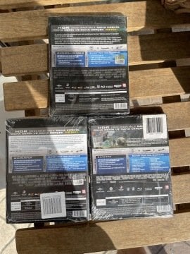 JURASSIC PARK SET- 3 FİLM - 4K - Blu-Ray