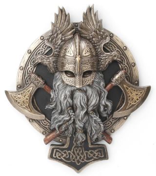 VALHALLA VİKİNG DUVAR FİGÜRÜ