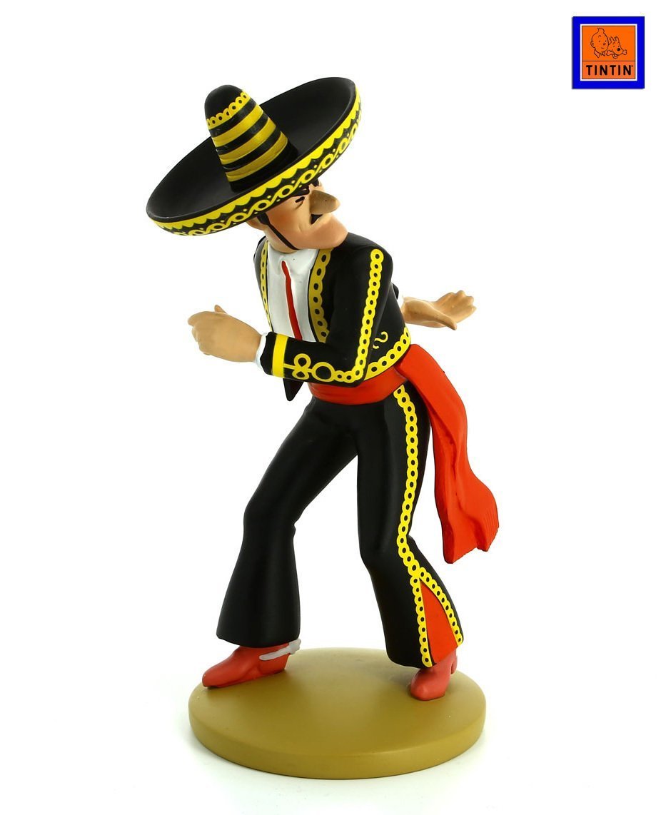 Tintin - Alcazar Lanceur De Couteau Resin Figure