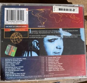 CARLOS GARDEL - THE BEST OF - CD - AMBALAJLI