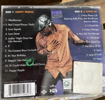 R.KELLY - HAPPY PEOPLE - DOUBLE CD - AMBALAJLI