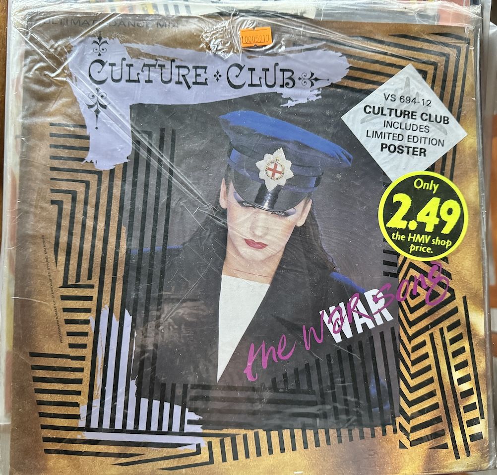 CULTURE CLUB - THE WAR SONG - MAXI SINGLE
