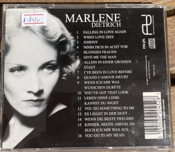 MARLENE DIETRICH - CD