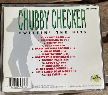 CHUBBY CHECKER - TWISTIN THE HITS - CD