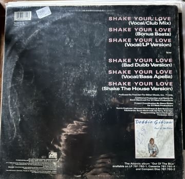DEBBIE GIBSON - SHAKE YOUR LOVE - MAXI SINGLE