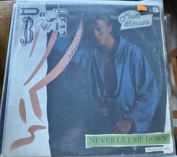 DAVID BOWIE - NEVER LET ME DOWN - MAXI SINGLE