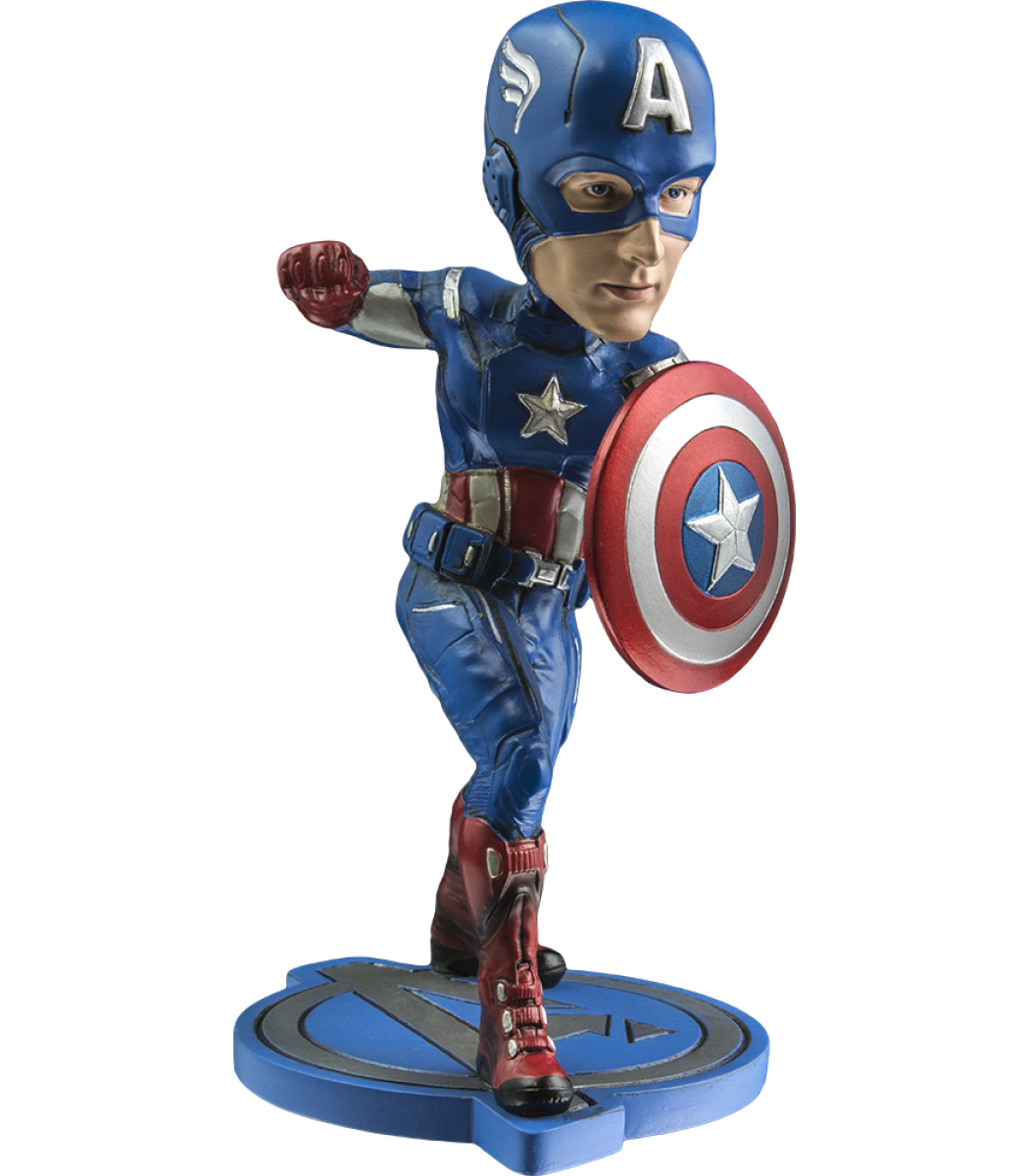 Avengers - Captain America HeadKnockers Figure - Neca