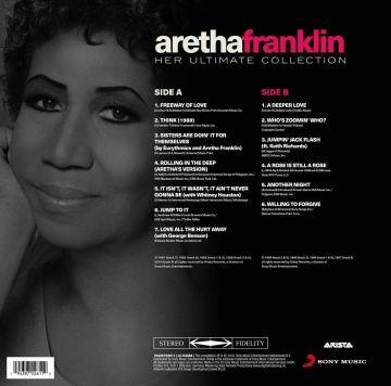 ARETHA FRANKLIN - HER ULTIMATE COLLECTION - LP