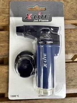 X-LITE JET FLAME - PÜRMÜZ PURO ÇAKMAK 11CM - LACİVERT