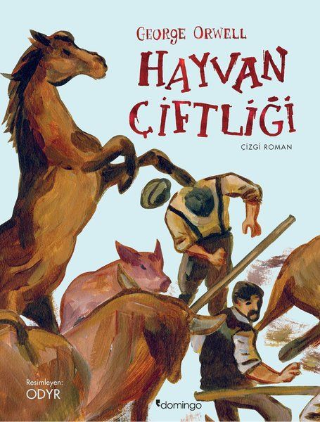 GEORGE ORWELL - HAYVAN ÇİFTLİĞİ - GRAFİK ROMAN *CİLTLİ