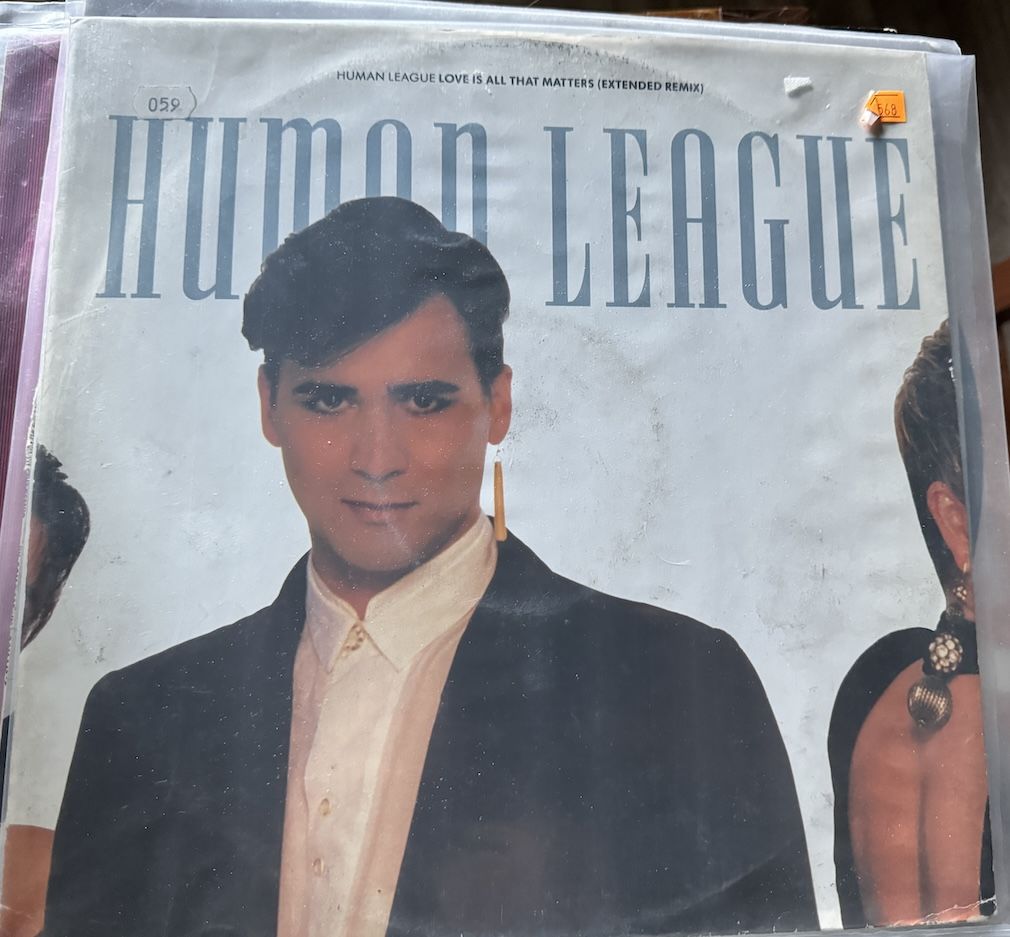 HUMAN LEAGUE - LOVE IS ALL THAT MATTERS- MAXI SINGLE