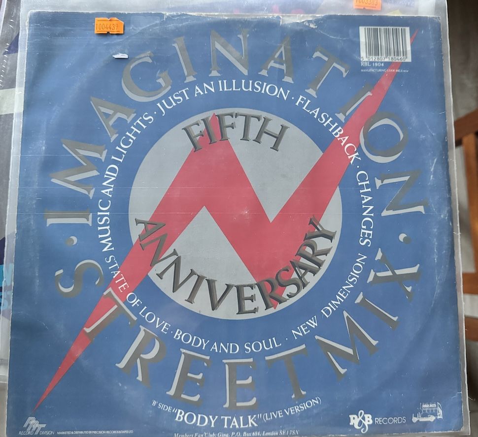 IMAGINATION - STREET MIX MEDLEY - MAXI SINGLE
