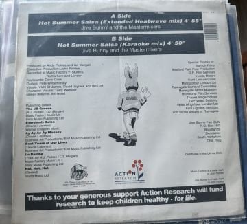 JIVE BUNNY - HOT SUMMER SALSA - MAXI SINGLE