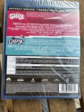 BLU-RAY-GREASE 1 VE GREASE 2-2 FİLM SET
