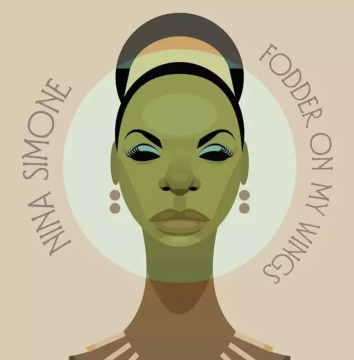 NINA SIMONE - FODDER ON MY WINGS - LP