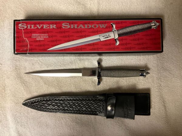 GIL HIBBEN - SILVER SHADOW BIÇAK