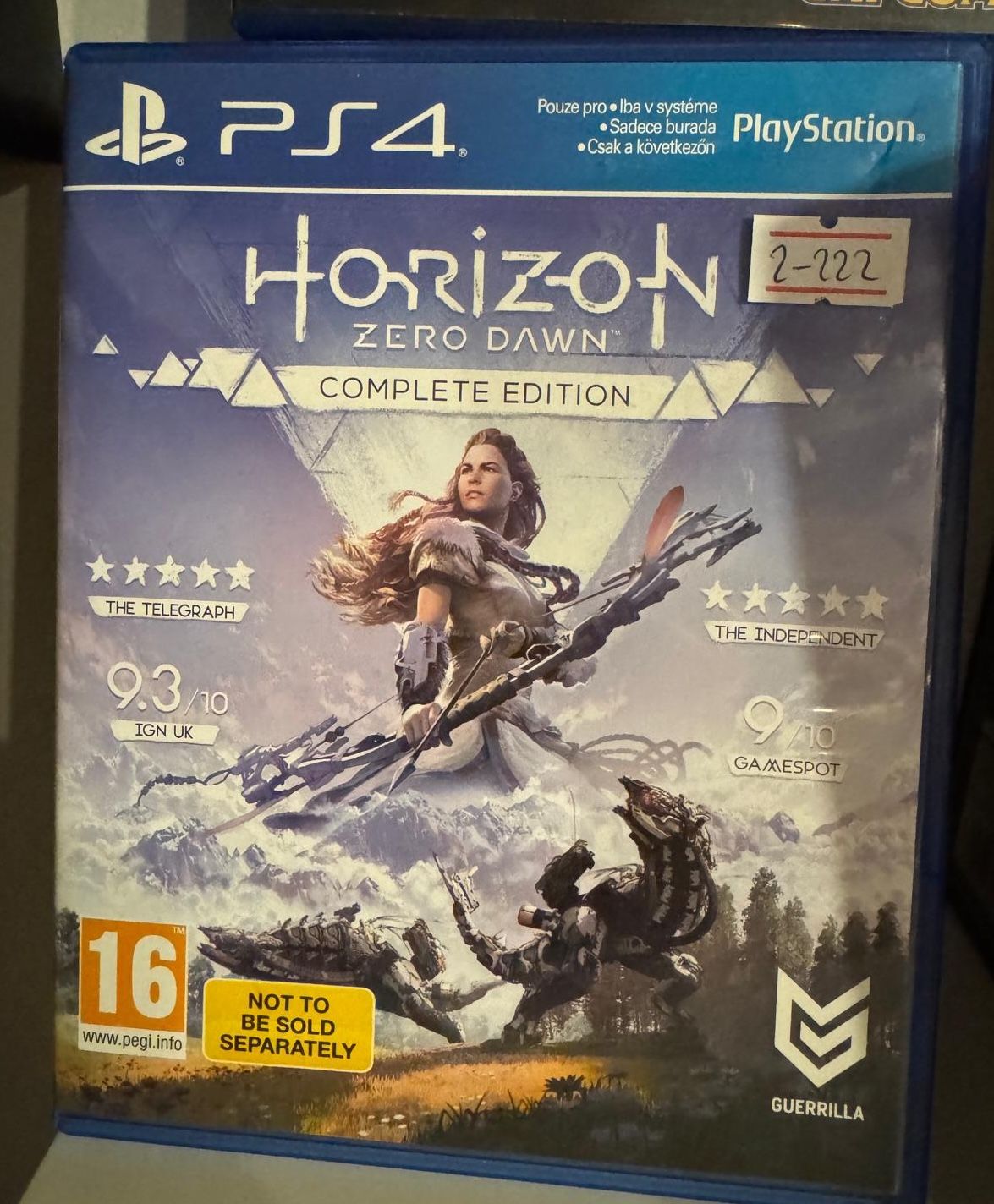 PS4 HORIZON ZERO DOWN - COMPLETE EDITION