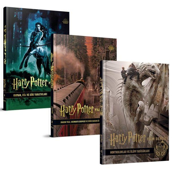 HARRY POTTER - FİLM DEHLİZİ SERİSİ 3 KİTAP SET