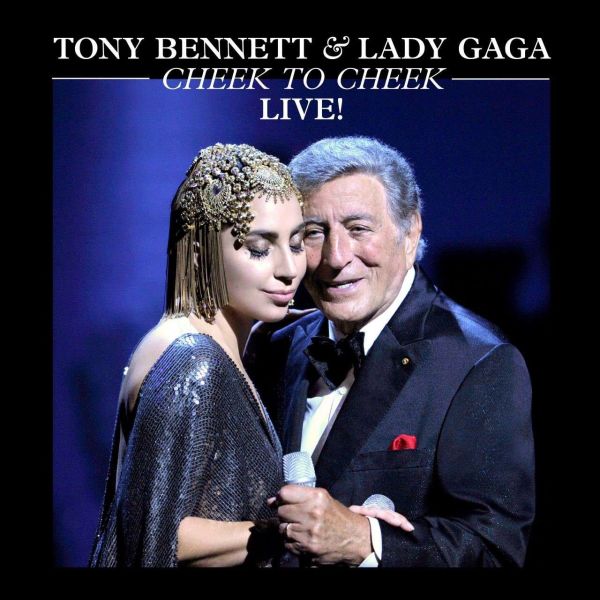 TONY BENNETT LADY GAGA - CHEEK TO CHEEK LIVE - DOUBLE LP