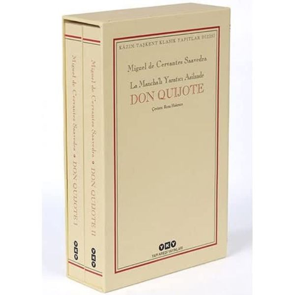 DON QUIJOTE - DON KİŞOT - CİLTLİ - 2 CİLT SET