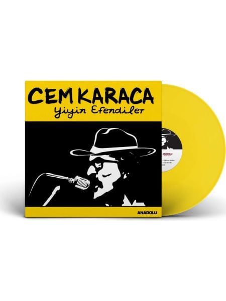 CEM KARACA - YİYİN EFENDİLER - 180GR SARI RENKLİ PLAK